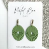 Greeny -Oval Shape Earrings 3 Greeny Oval Shape Earrings 2 scaled