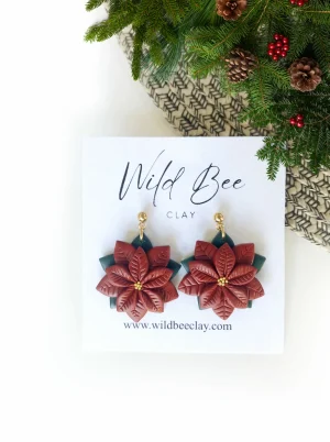 Poinsettia Dangles