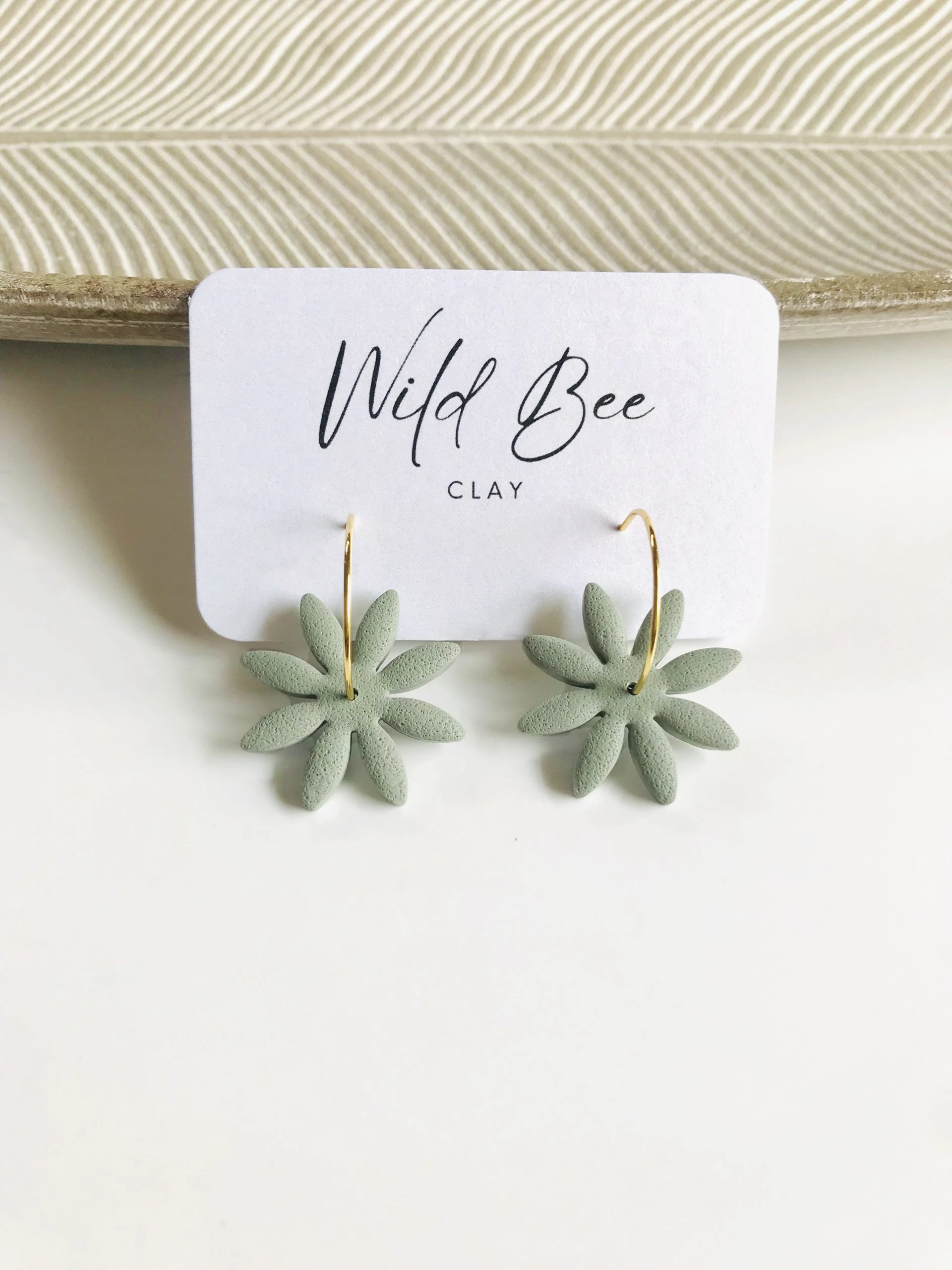 Flower Hoops 3 flower hoops dried sage 3