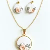 Cute Charm Floral Jewellery Set 3 Cute Charm Floral Jewellery Set 1 1