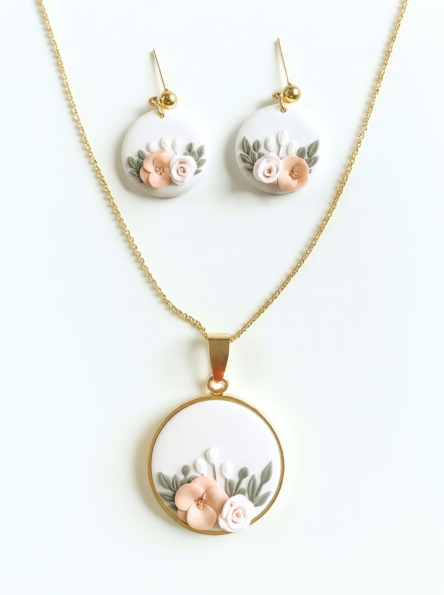 Cute Charm Floral Jewellery Set 2 Cute Charm Floral Jewellery Set 1 1